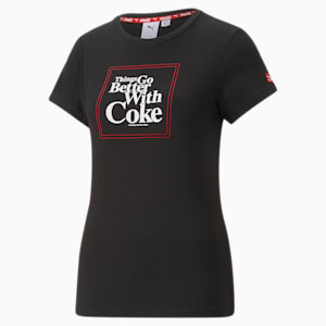 T-shirt graphique PUMA x COCA-COLA Femme, Puma Black